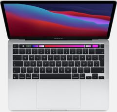 Apple MacBook Pro 13.3" silber, M1 - 8 Core CPU / 8 Core GPU, 8GB RAM, 256GB SSD, DE (MYDA2D/A [2020 / Z11D])